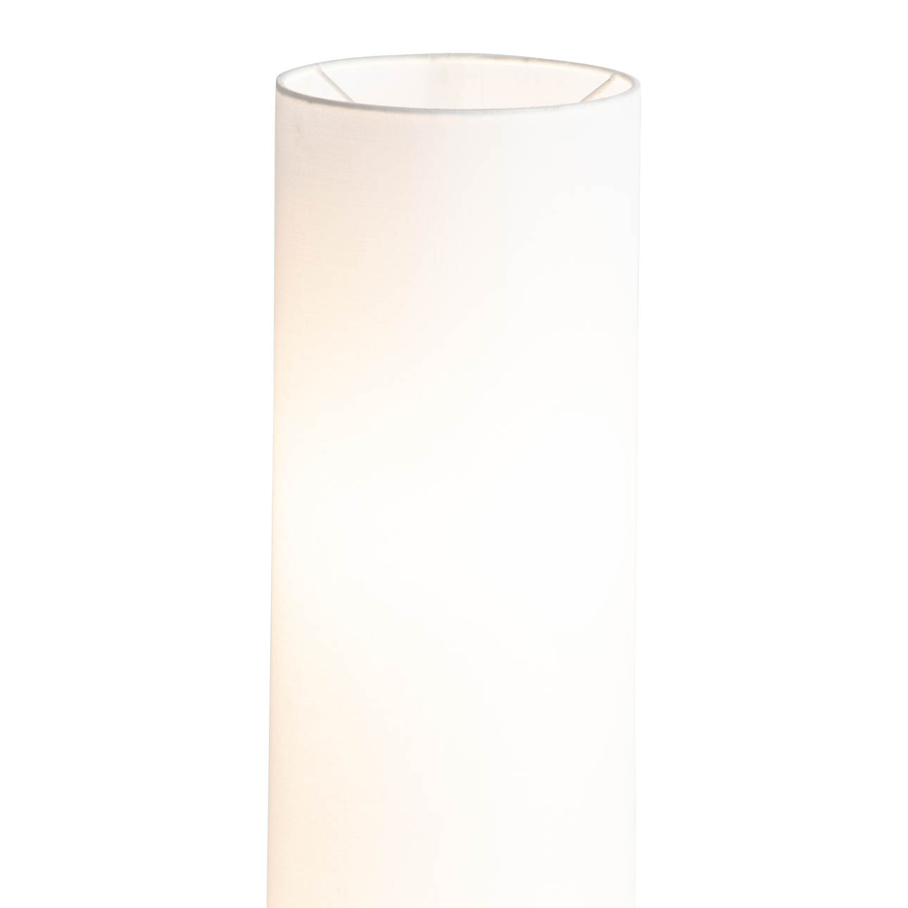 Internal Floor Lamp – Chrome, White Linen Shade, Dimmer Switch - Image 6