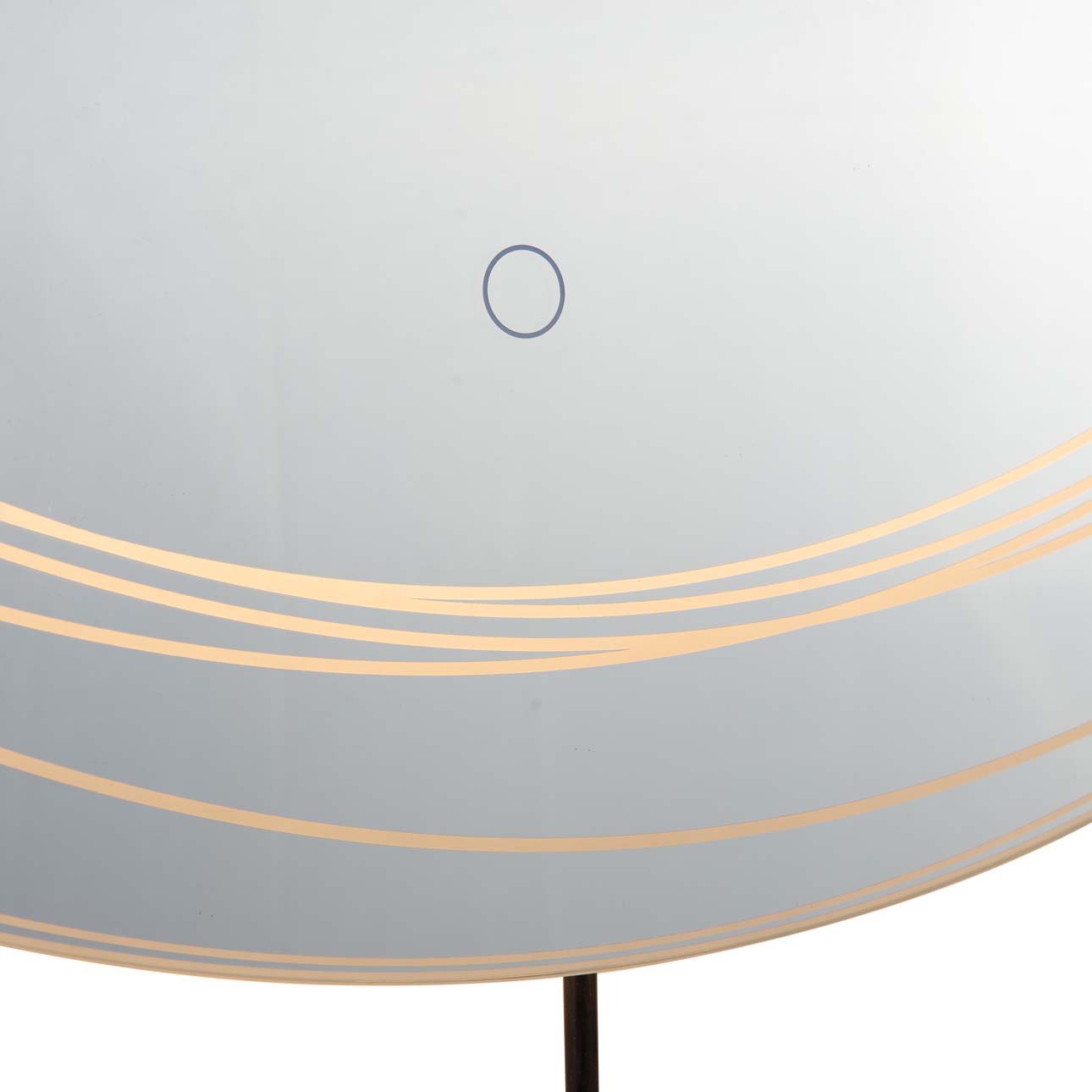 Mojave 36″ Round Backlit LED Wall Mirror – Chrome - Image 9