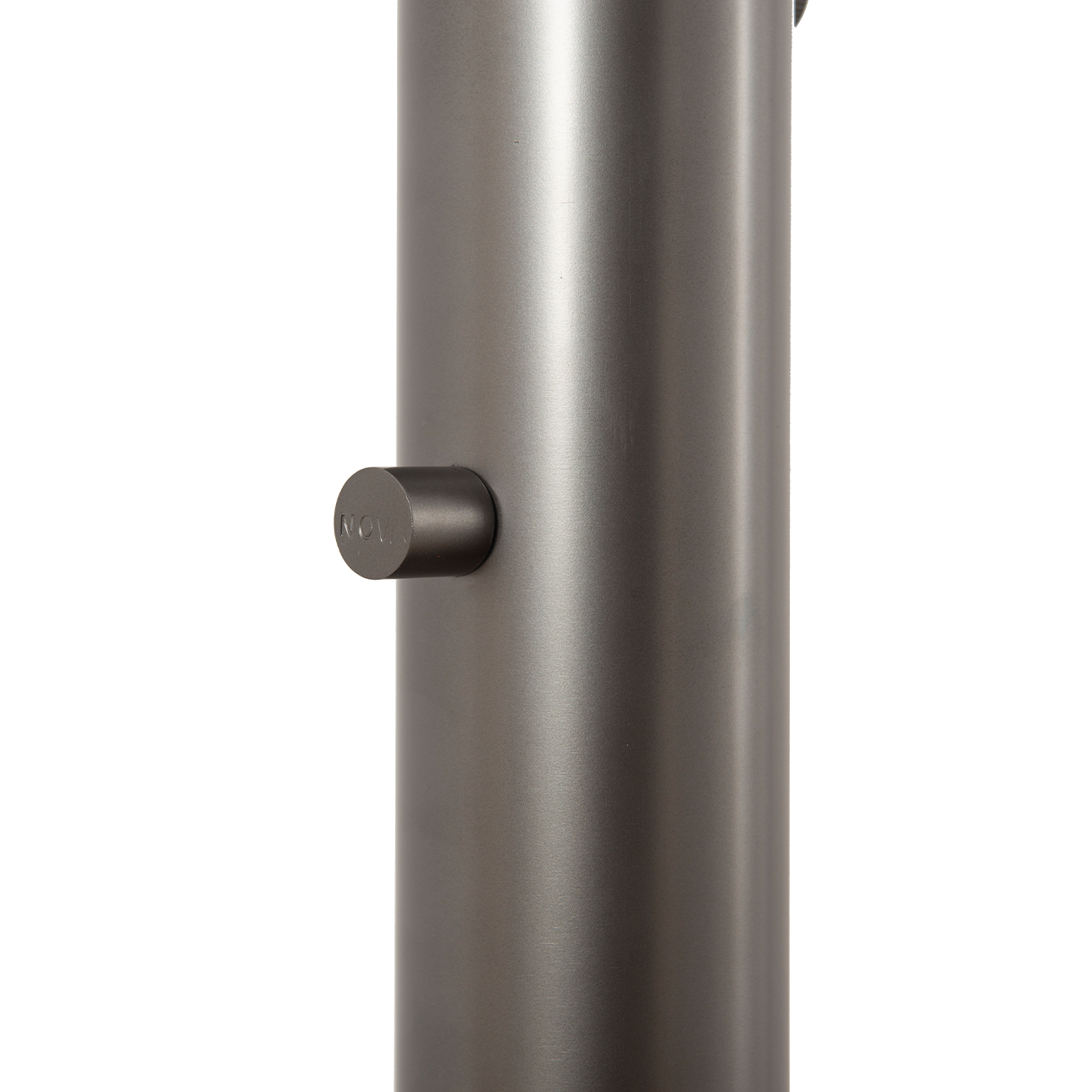 Palm Springs 1 Light Arc Floor Lamp – 83″, Gunmetal and Gray tonal shades, Dimmer Switch, Marble base - Image 9